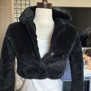 Knit works cropped Jackets